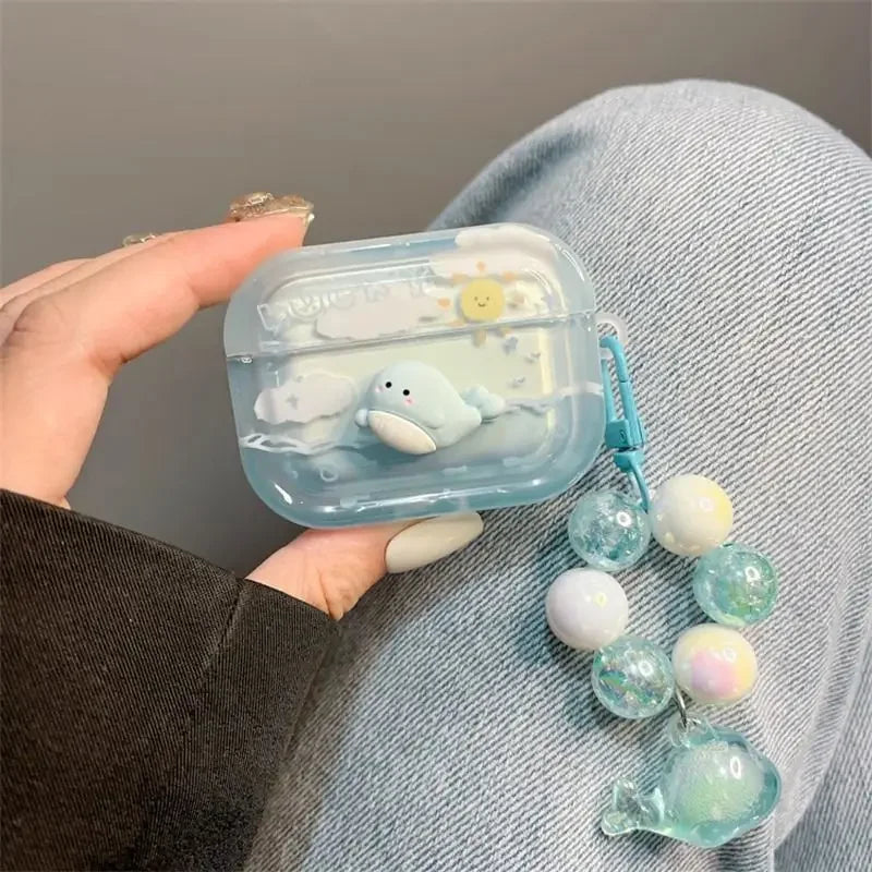 Cartoon Protective Cover Case for Airpods Pro 3 Pro 2 4 3 2 1 Wireless Bluetooth Earphone Soft TPU Shockproof Protection Sleeve