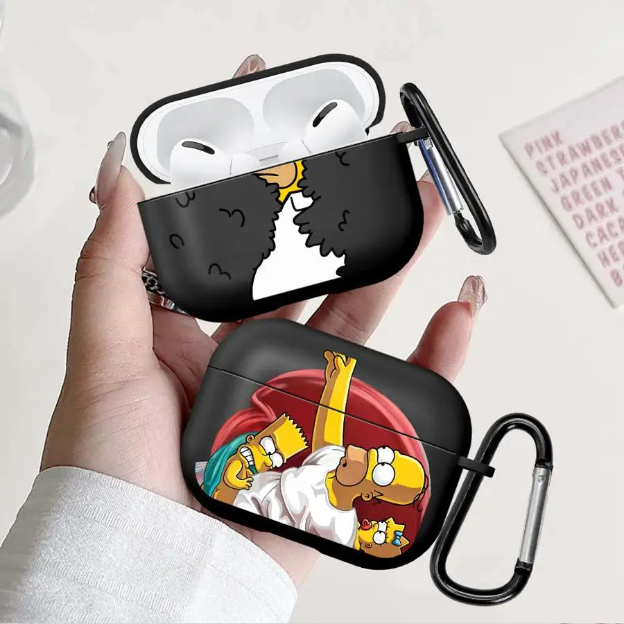 Earphone Cases Cover Case For Airpods Pro2 1 Pro3 Pro 4 3 2 The S-simpsons