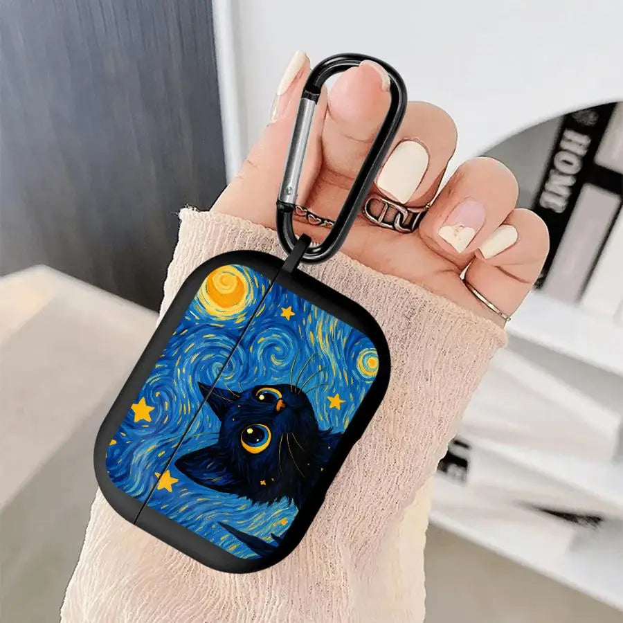 Earphone Cases Cover Case For Airpods 2 Pro3 Pro2 4 1 Pro 3 Cartoon Cat