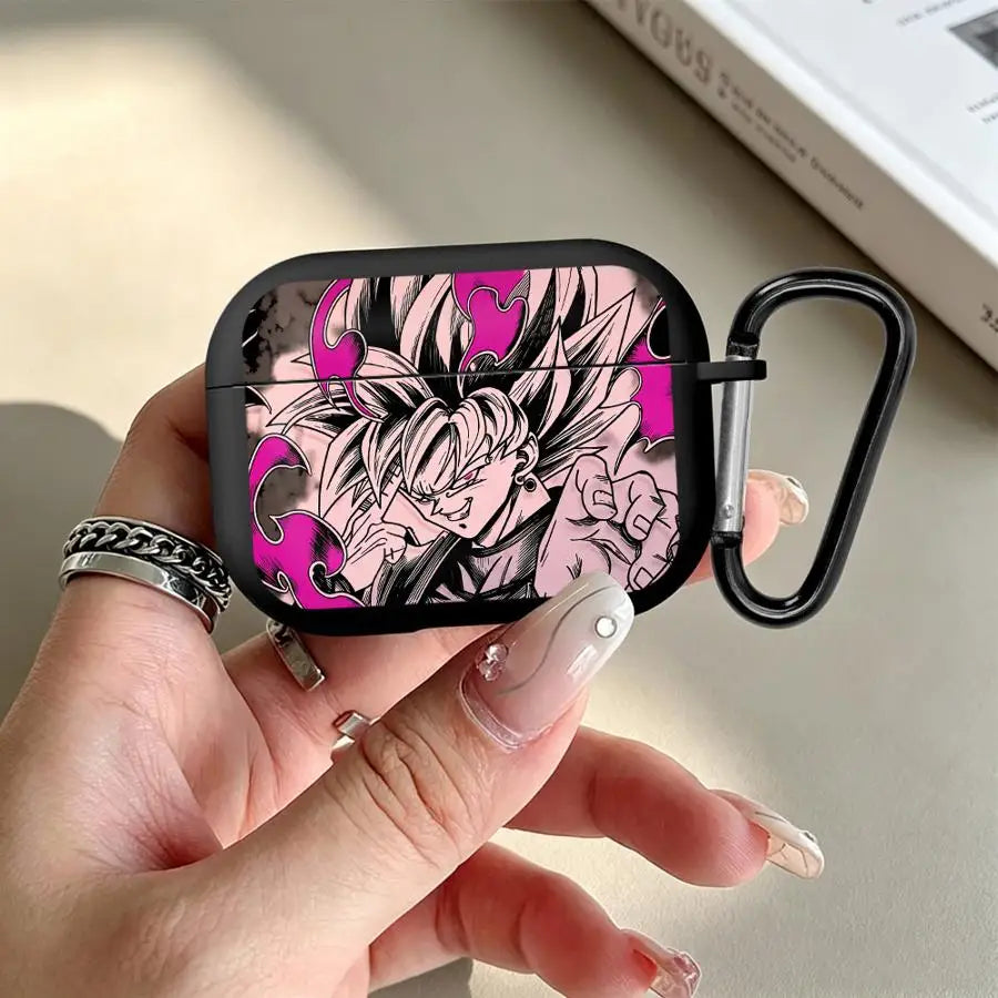 Earphone Cases Cover Case For Airpods 5 1 Pro Pro3 2 4 3 Pro2 D-ragon Ballss Goku Manga
