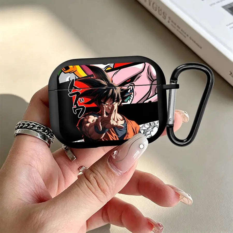 Earphone Cases Cover Case For Airpods 5 1 Pro Pro3 2 4 3 Pro2 D-ragon Ballss Goku Manga
