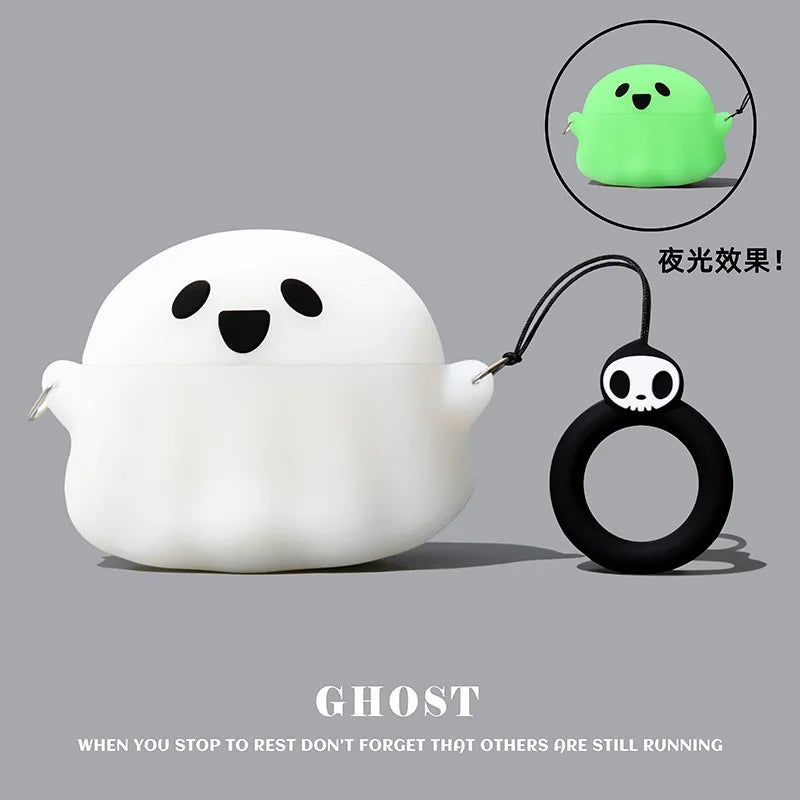 Cute Cartoon Silicone Case For AirPods 4 Pro2 3 Earphone Soft Shell Protective Sleeve Cover