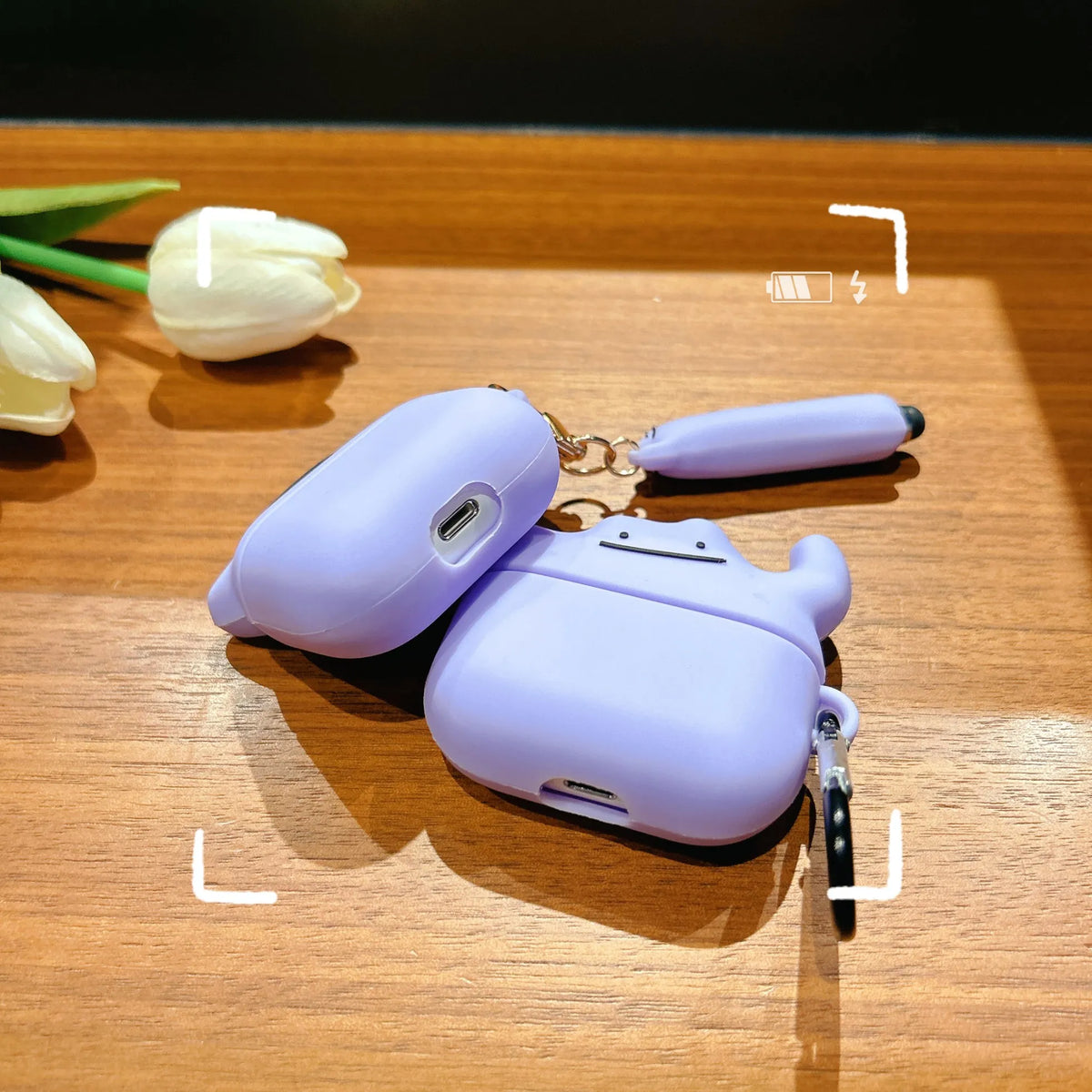 For Airpods 1 2 3 4 5 Pro Pro 2 Pro 3 Silicone Earphone Case Cute Ditto Accessories Cover
