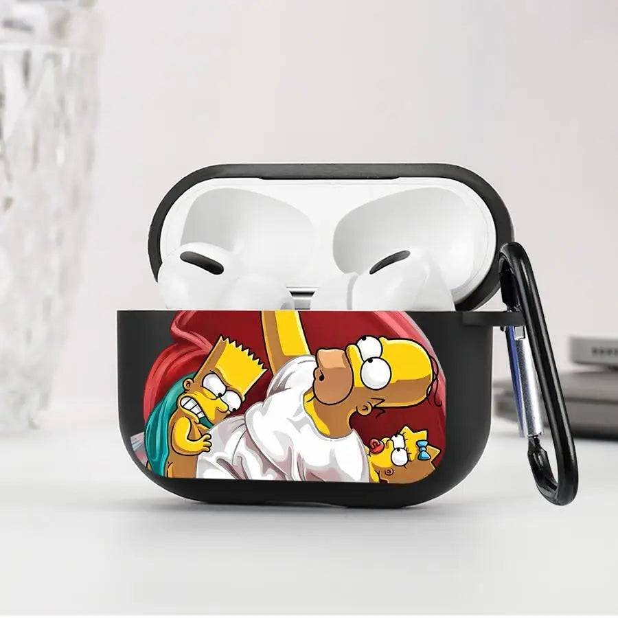 Earphone Cases Cover Case For Airpods Pro2 1 Pro3 Pro 4 3 2 The S-simpsons
