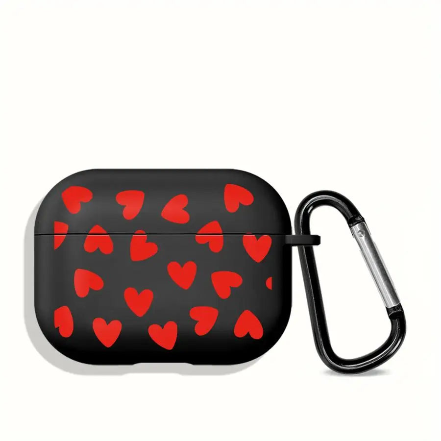 Earphone Cases Cover Case For Airpods Pro2 Pro Pro3 3 1 4 2 Cartoon Flower Love Heart