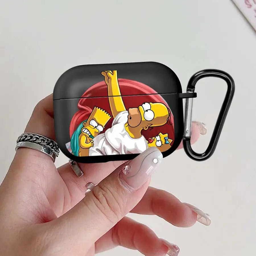 Earphone Cases Cover Case For Airpods Pro2 1 Pro3 Pro 4 3 2 The S-simpsons