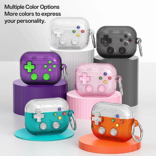 3D Game Console Protective Case for AirPods Pro 3 2 1 Cases Cover Liquid Silicone Design Earphone Protective Case For Airpods 5