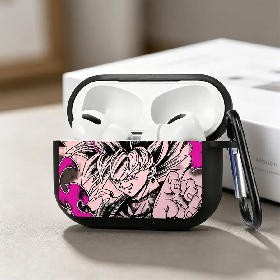 Earphone Cases Cover Case For Airpods 5 1 Pro Pro3 2 4 3 Pro2 D-ragon Ballss Goku Manga