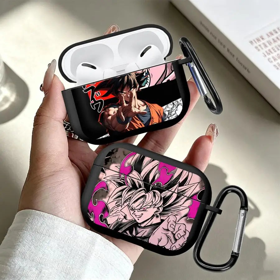 Earphone Cases Cover Case For Airpods 5 1 Pro Pro3 2 4 3 Pro2 D-ragon Ballss Goku Manga