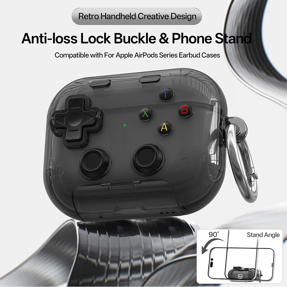 3D Game Console Protective Case for AirPods Pro 3 2 1 Cases Cover Liquid Silicone Design Earphone Protective Case For Airpods 5