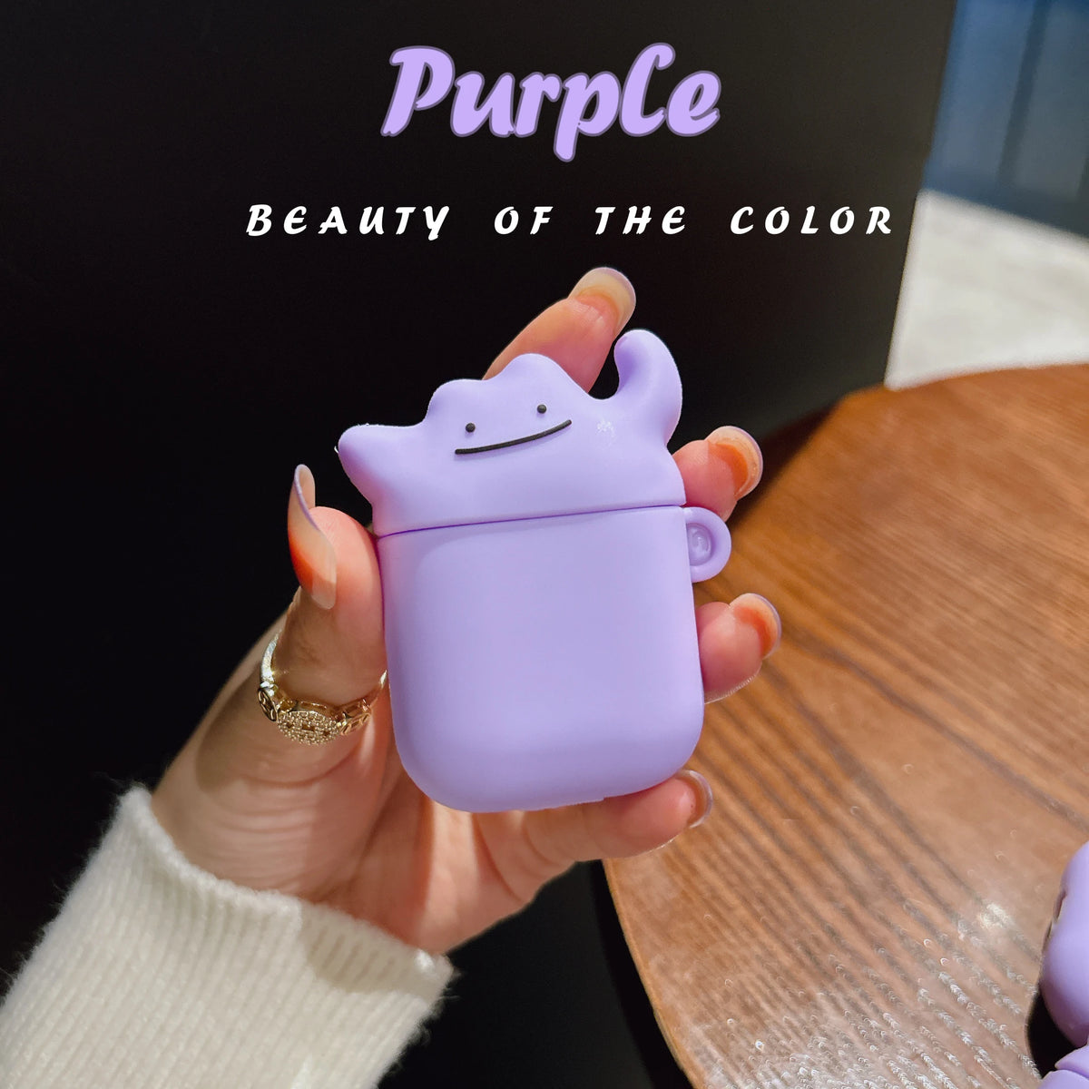 For Airpods 1 2 3 4 5 Pro Pro 2 Pro 3 Silicone Earphone Case Cute Ditto Accessories Cover
