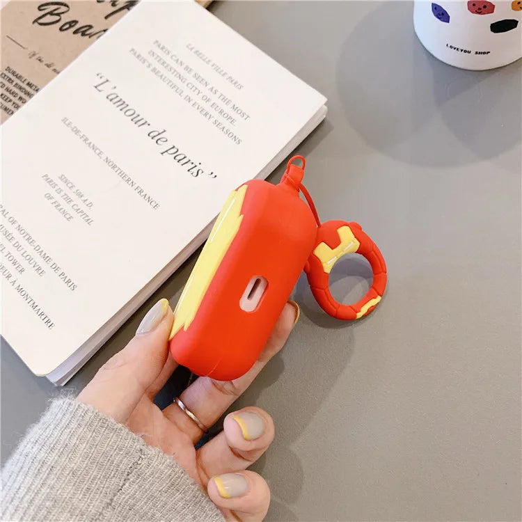 Batman For Airpods Pro 2 Case,3D Cartoon Silicone Shockproof Earphone Cover For Airpods 4 3 2 1 Case Cover Funda Kids Boys